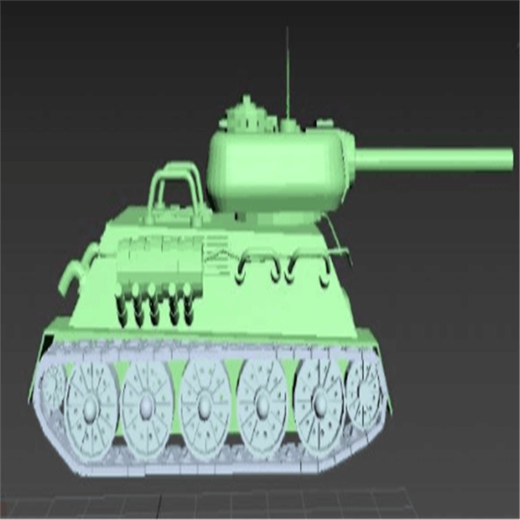 固安充气军用坦克模型